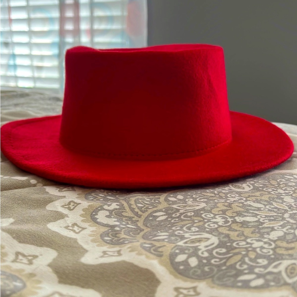 SHEIN Womens Red Hat